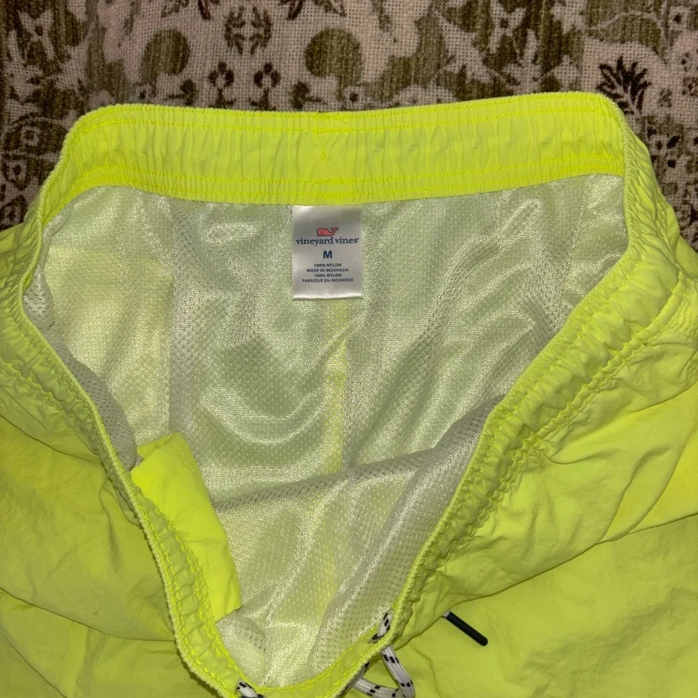 Vineyard Vines Bright Yellow Swim Trunks - Picture 2 of 3